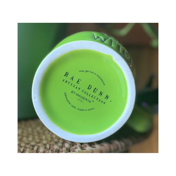 RAE DUNN “100% THAT WITCH” Limited Edition Coffee Mug in Green - 16 fl oz NEW! - Picture 6 of 6